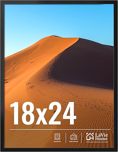 Miniatura 82 de LaVie Home Marco de fotos de 2 x 3, marco de fotos negro de 2 x 3 con plexiglás HD, marco de visualización de 2 x 3, 1 paquete, colección clásica