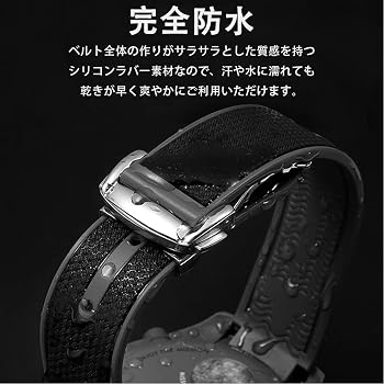 Amazon.co.jp: [Jumpsunfun] 20mm 時計バンド for Omega X Swatch