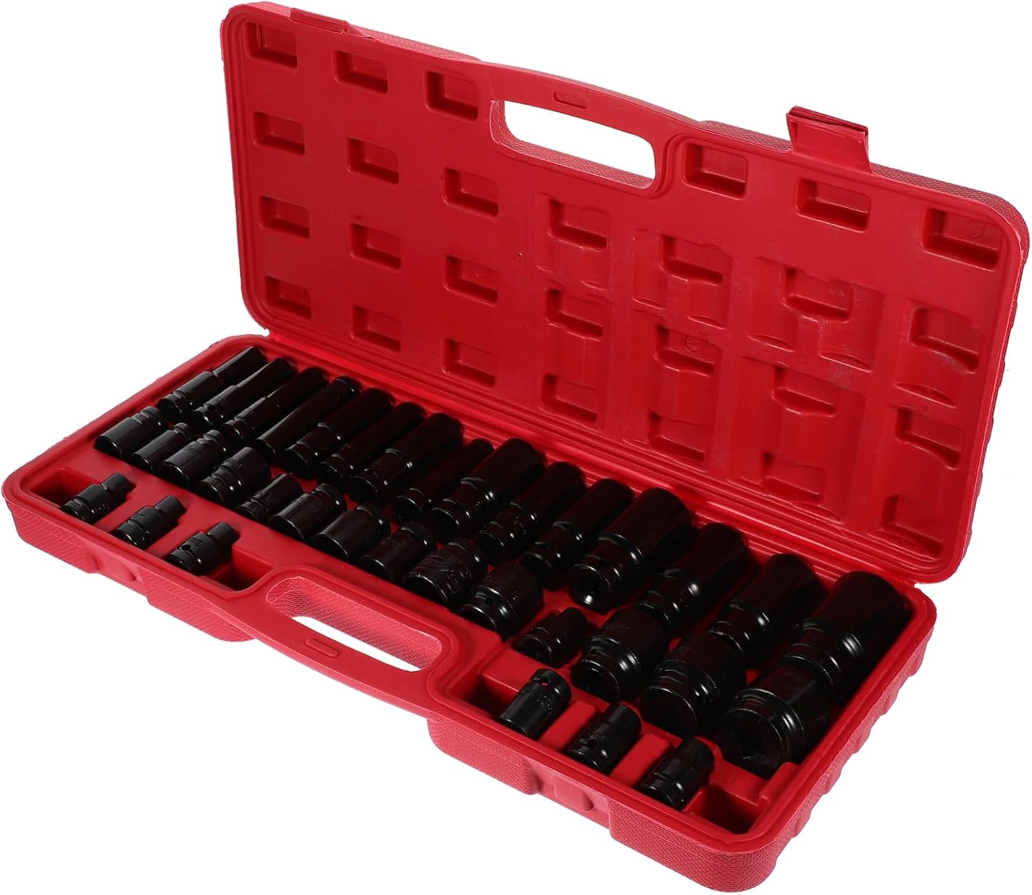 1 Set Electric Wrench Socket Bits Replacement Torque Sturdy Bit Socket Axle Ratcheting Bit Replacement Kit Gear Wrench Pass Through Sockets Screwdriver Bits Drill Nut Steel