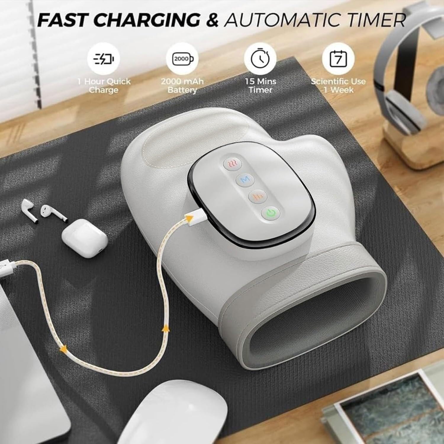 Elektrisches Handmassagegerät, Einheitsgröße