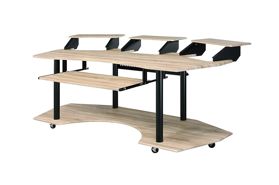 Amazon.com: Contemporary Music Recording Studio Desk with