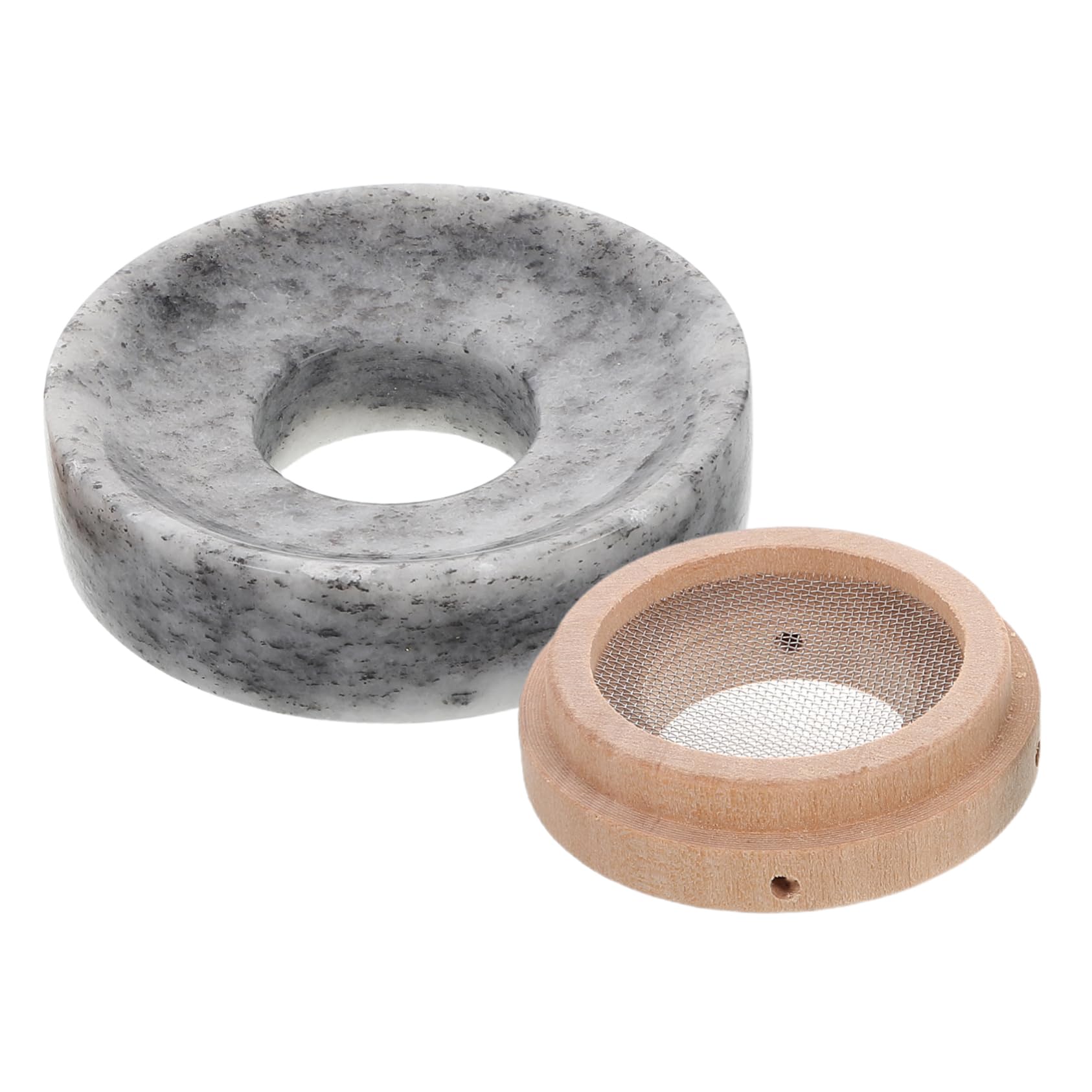 FRCOLOR 1set Moxibustion Jade with Protective Heat Mat for Abdominal Comfort and Relief Portable Therapy Pads for Comprehensive Health for Navel Use