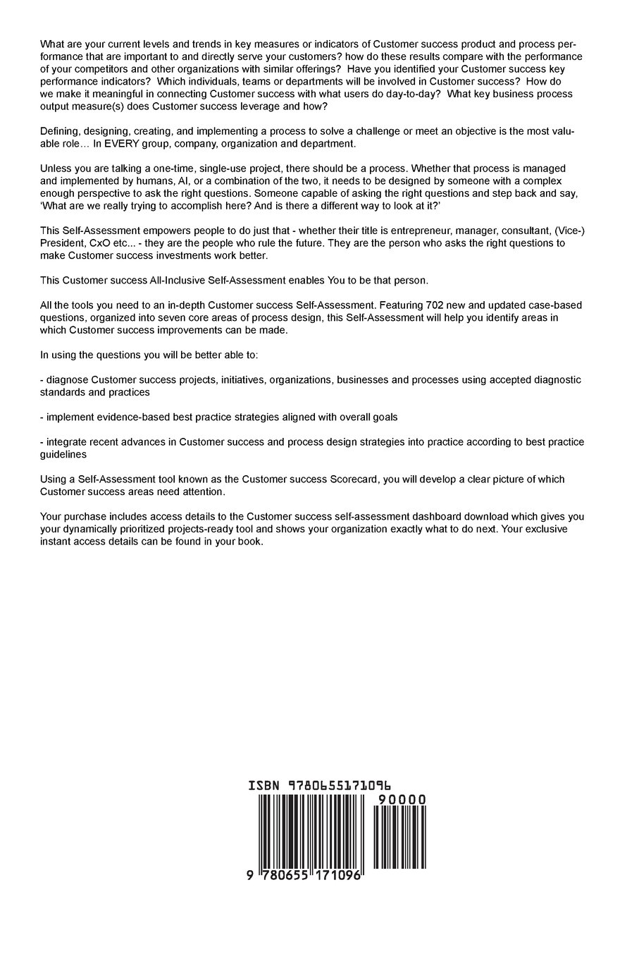 Customer success Standard Requirements