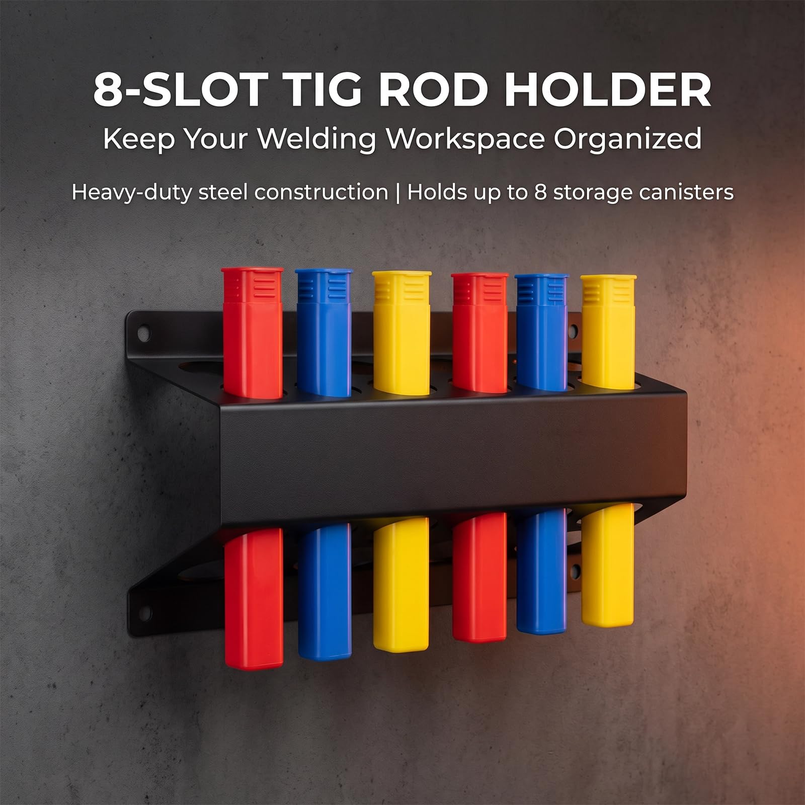 Rack per materiali consumo per saldatura in officina, 1 pack | Scaffale in metallo con fori installazione per l ' accesso negozio e l ' utilizzo nell ' area lavoro