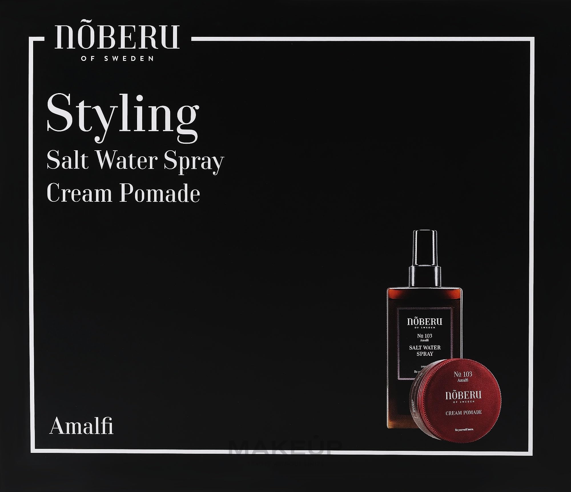 Noeberu Amalfi Spray d'eau salée 200 ml