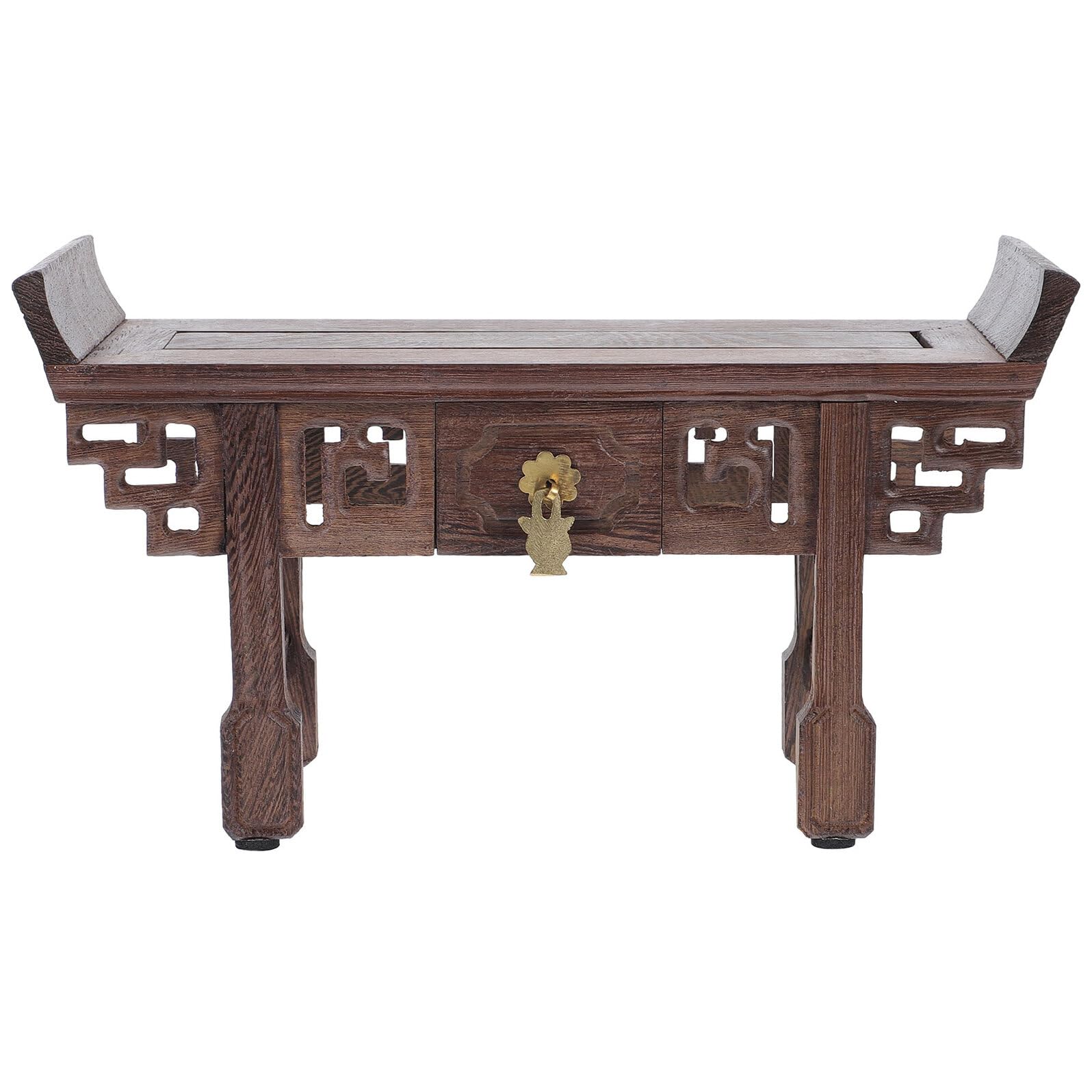 Soporte de Madera para Exhibición de Figuras y Adornos, Resistente Buena Textura, Adecuado para Cafeterías y Mesas, Estilo Rústico y Chic