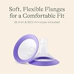 Lansinoh Tire-lait manuel, pompe à main avec flasque confortable, comprend un biberon de 5 oz avec tétine à débit lent, essentiels pour l'allaitement