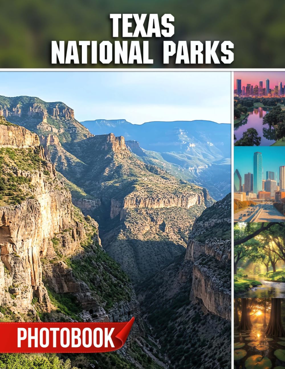 Texas National Parks Photo Book: Lone Star State Wilderness With 40 Pages Of Desert Flora And Fauna Photography