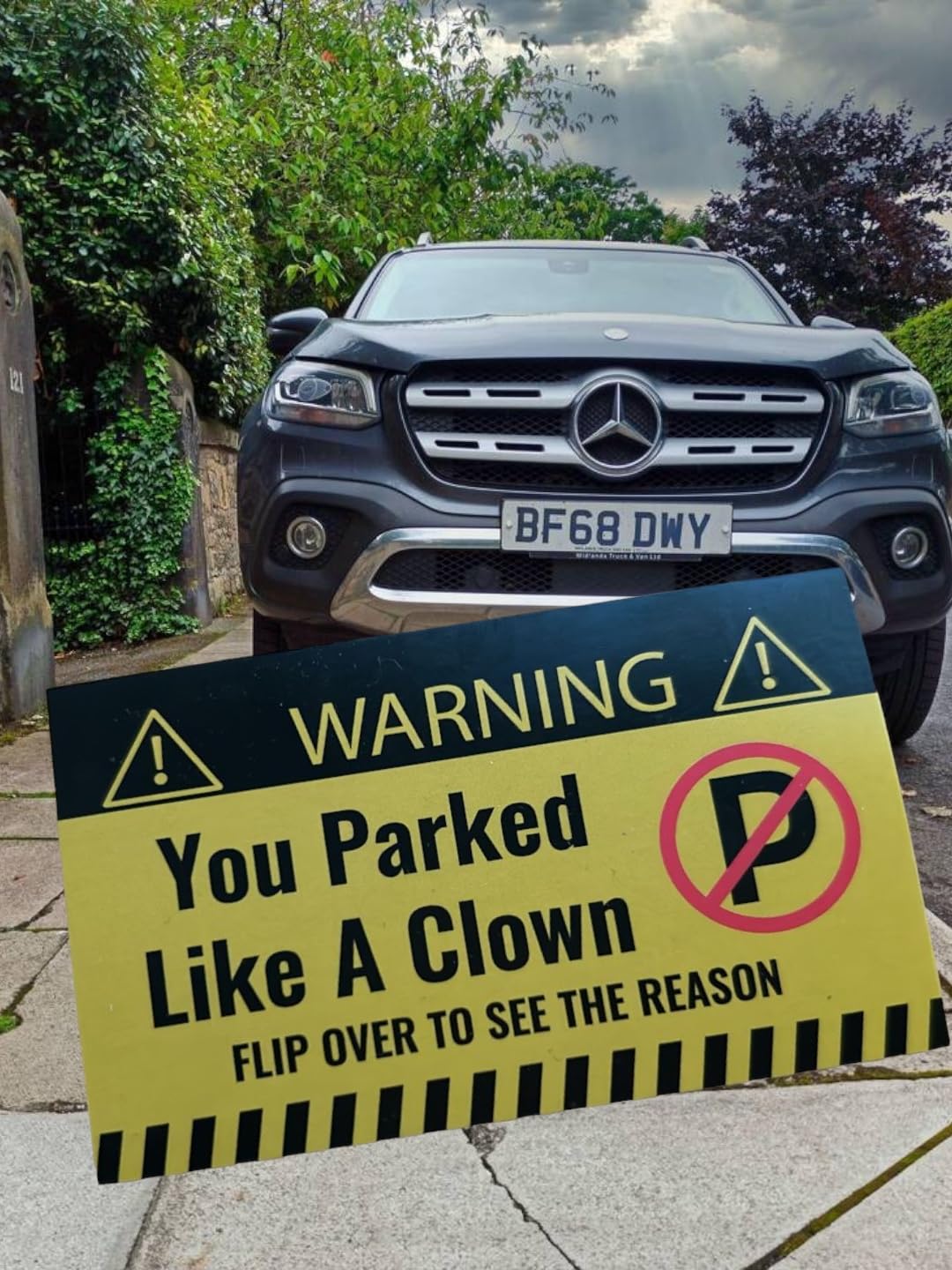 SHOPNOSIS Bad Parking Cards - You Parked Like an Idiot Cards & Stickers with Multi Violation Reasons Pack 20 - Image 2