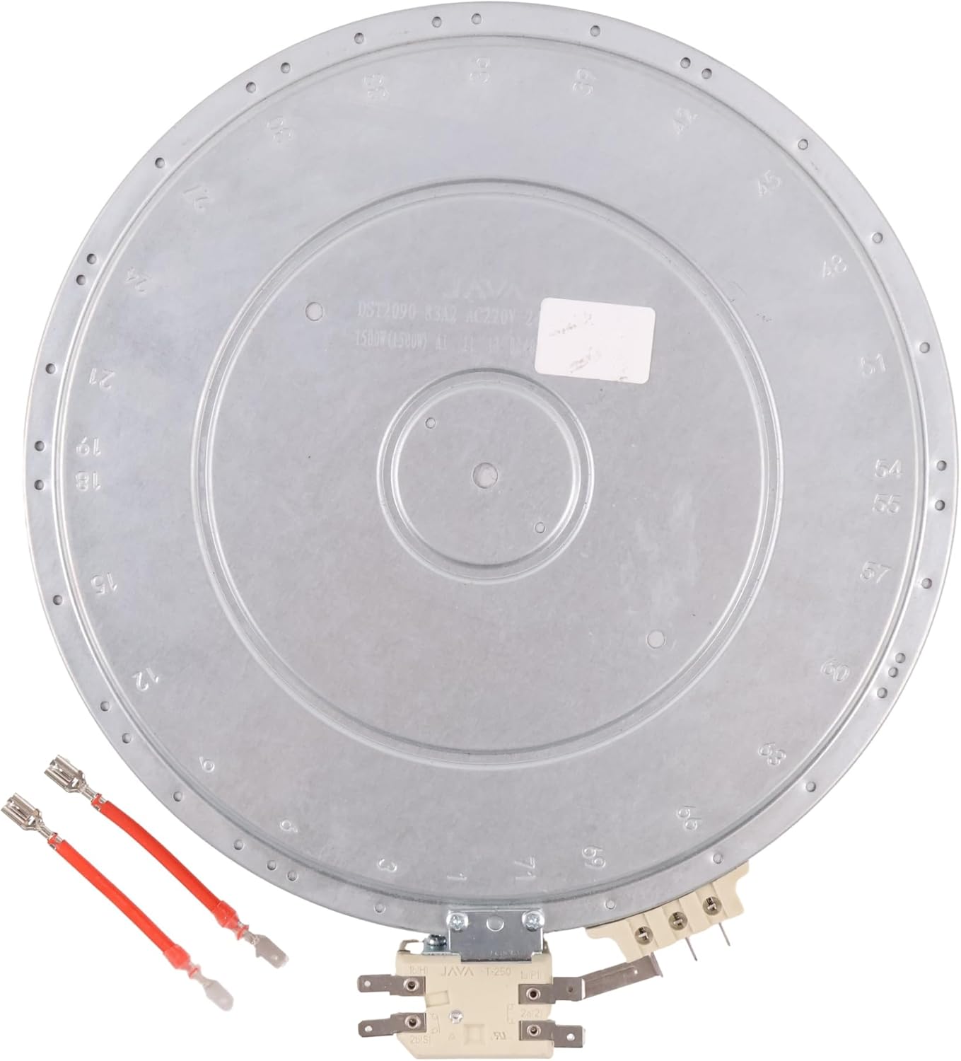 JEENDA 10in Radiant Surface Element DG47-00063A Compatible With Samsung Stove Replacement Parts AP5986690, Compatible With LG Samsung Electric Ranges Electric Stove Top Burner Element MEE62385201