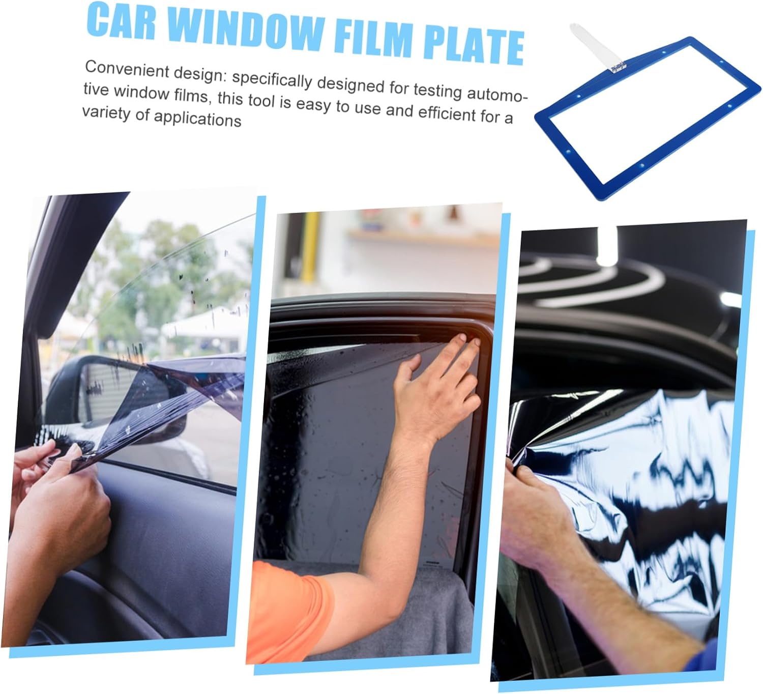 MAGICLULU Automotive Tinting Tool Car Film Test Board Window Tint Heat Control Plywood