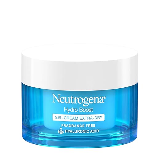 Neutrogena Hydro Boost Hyaluronic Acid Hydrating Face Moisturizer Gel-Cream to Hydrate and Smooth Extra-Dry Skin