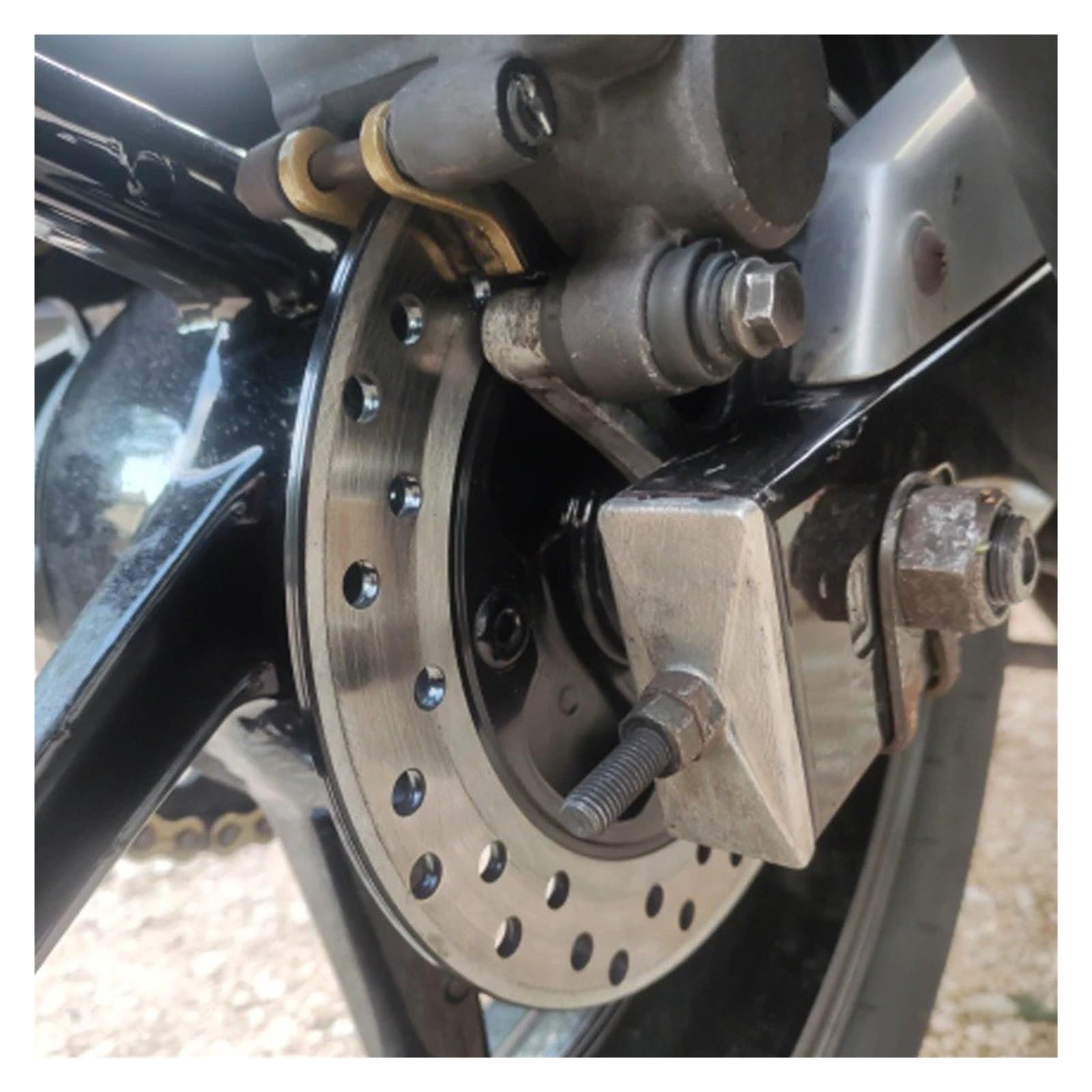 Rotor De Disco De Freno Para Moto Para NSS250 Jazz Para NSS 250 Jazz-ES-ABS 2001-2004 Para Reflex 2001 2002-2007 Rotor De Disco Freno Trasero Motocicleta