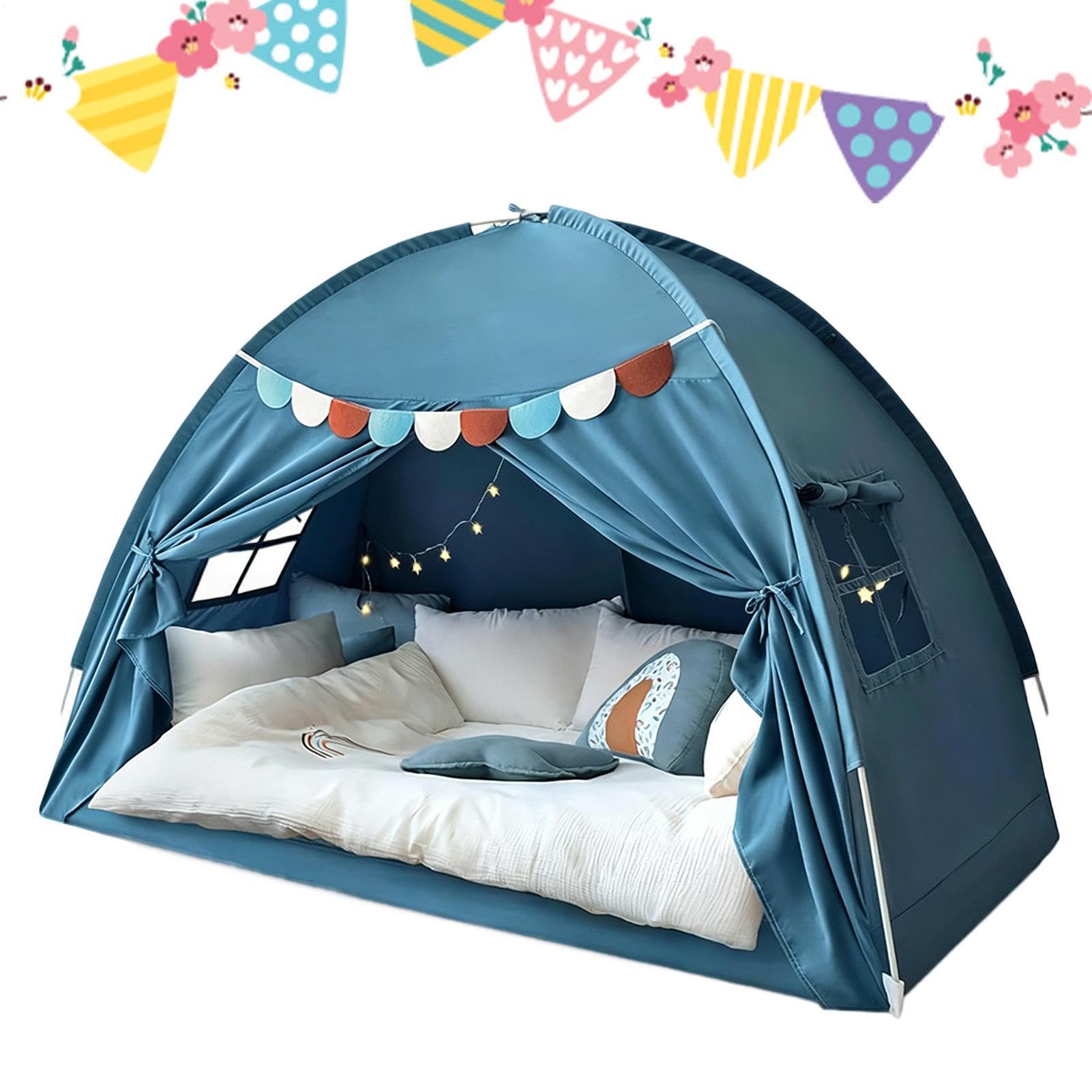 Tienda De Cama Individual para Niños Espacio Privado Transpirable
