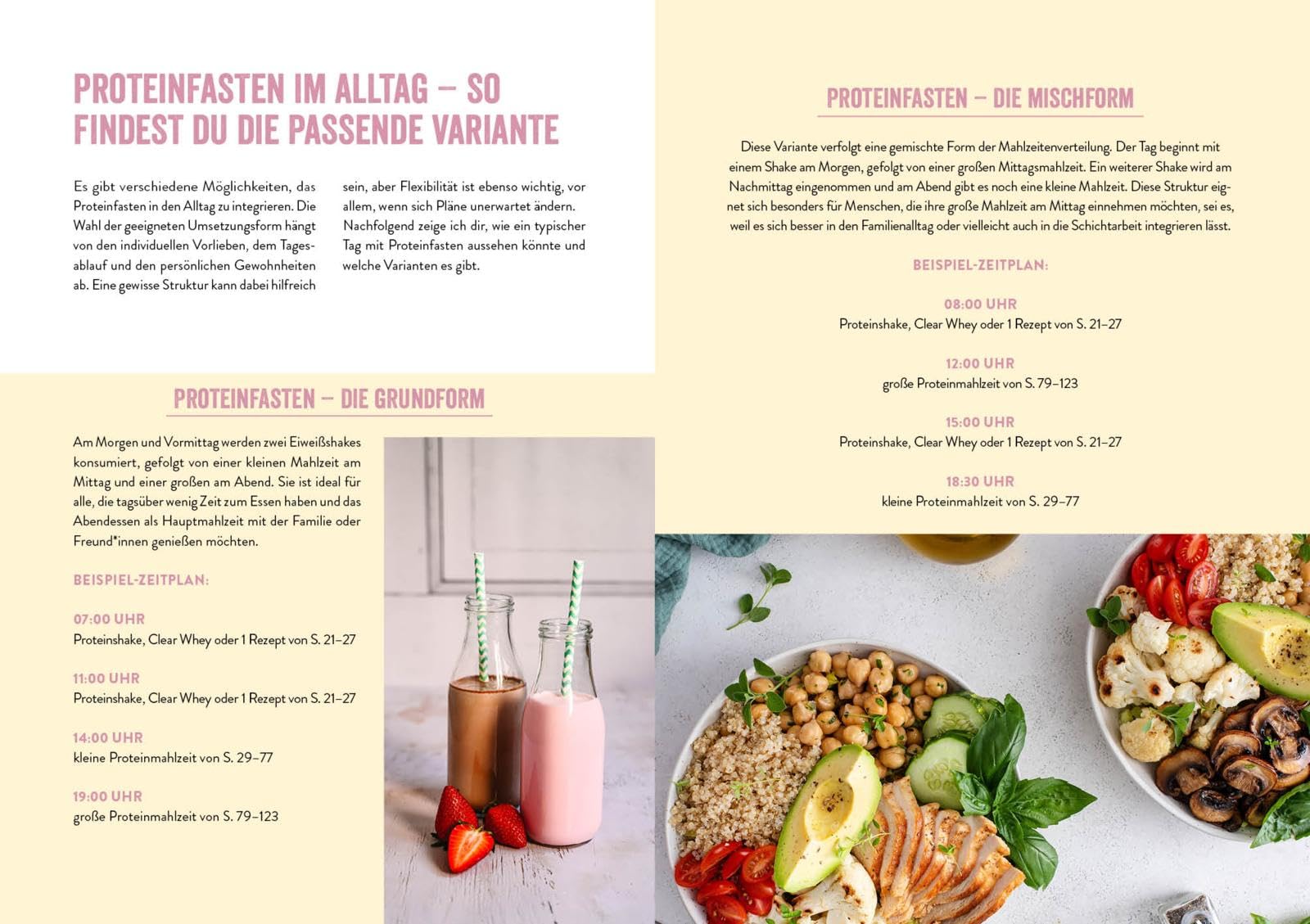 Proteinfasten – Das Kochbuch: Ohne Heißhunger zum Wunschgewicht | Effektiv Fett verlieren, nachhaltig abnehmen ohne Verzicht mit eiweißreichen Gerichten und Shakes