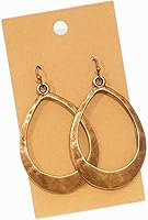 Handmade 2" Copper Teardrop Dangle Earrings by Sundance Dreams Designs - Lightweight California Crafted Drop Jewelry Gift