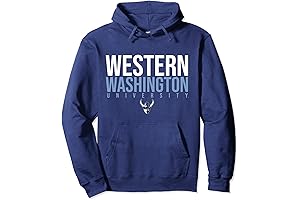 Wear Your Viking Pride with the Western Washington University Vikings Stacked Pullover Hoodie