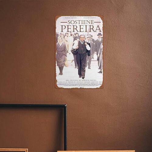 Miniatura 6 de Pereira Declares Poster Bar Club Man Cave Living Room Kitchen Garage Bathroom Home Art Wall Decoration Plaque, 8Inch X 12Inch