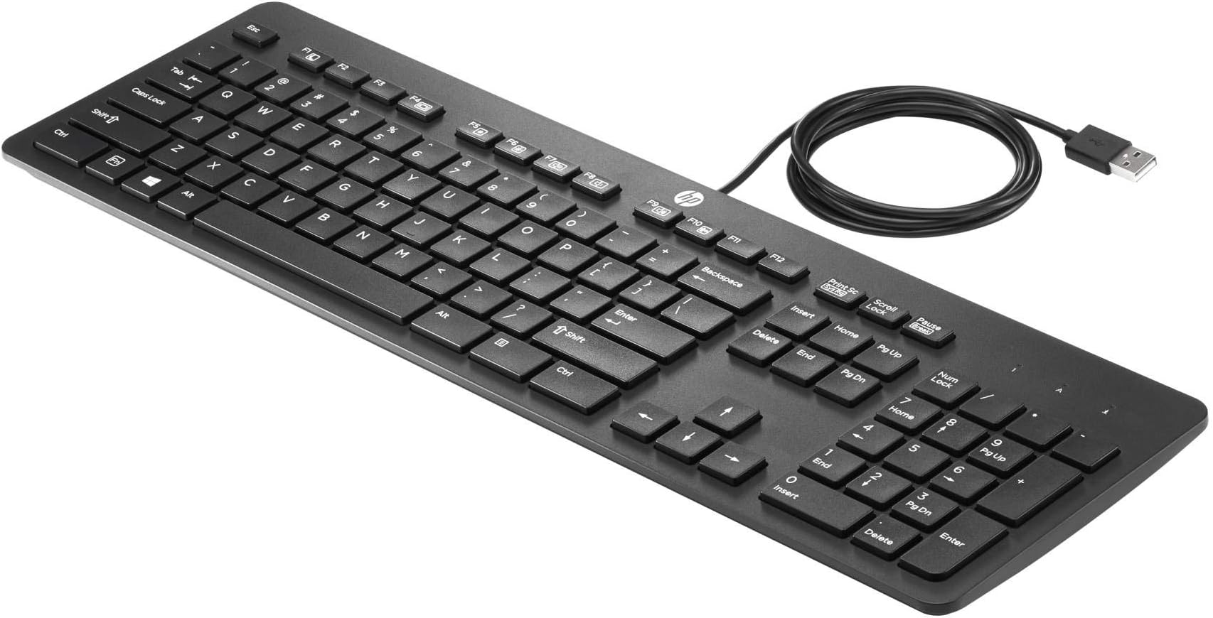 HP N3R87AA Business Slim - Keyboard - USB - US - for Elite Slice for Meeting Rooms, Slice G1, Retail System MP9 G2, RP9 G1 Retail System