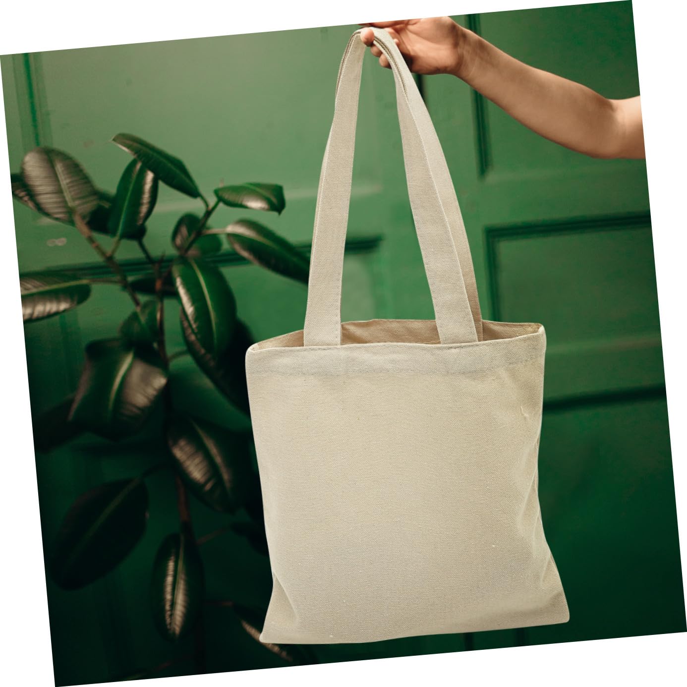 COLLBATH leere Segeltuchtasche faltbar Reisetasche stapelbare Aufbewahrungstaschen wiederverwendbare einkaufstasche weekend travel bag große Freizeittasche Sublimationstragetaschen Weiß