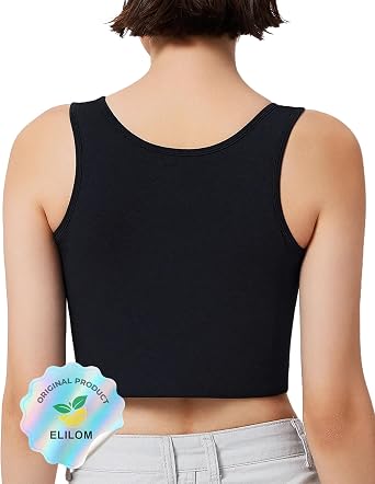 Breast Hiding Corset Binder Collector Flat Silhouette For Unisex Gynecomastia and Tomboy - Elilom