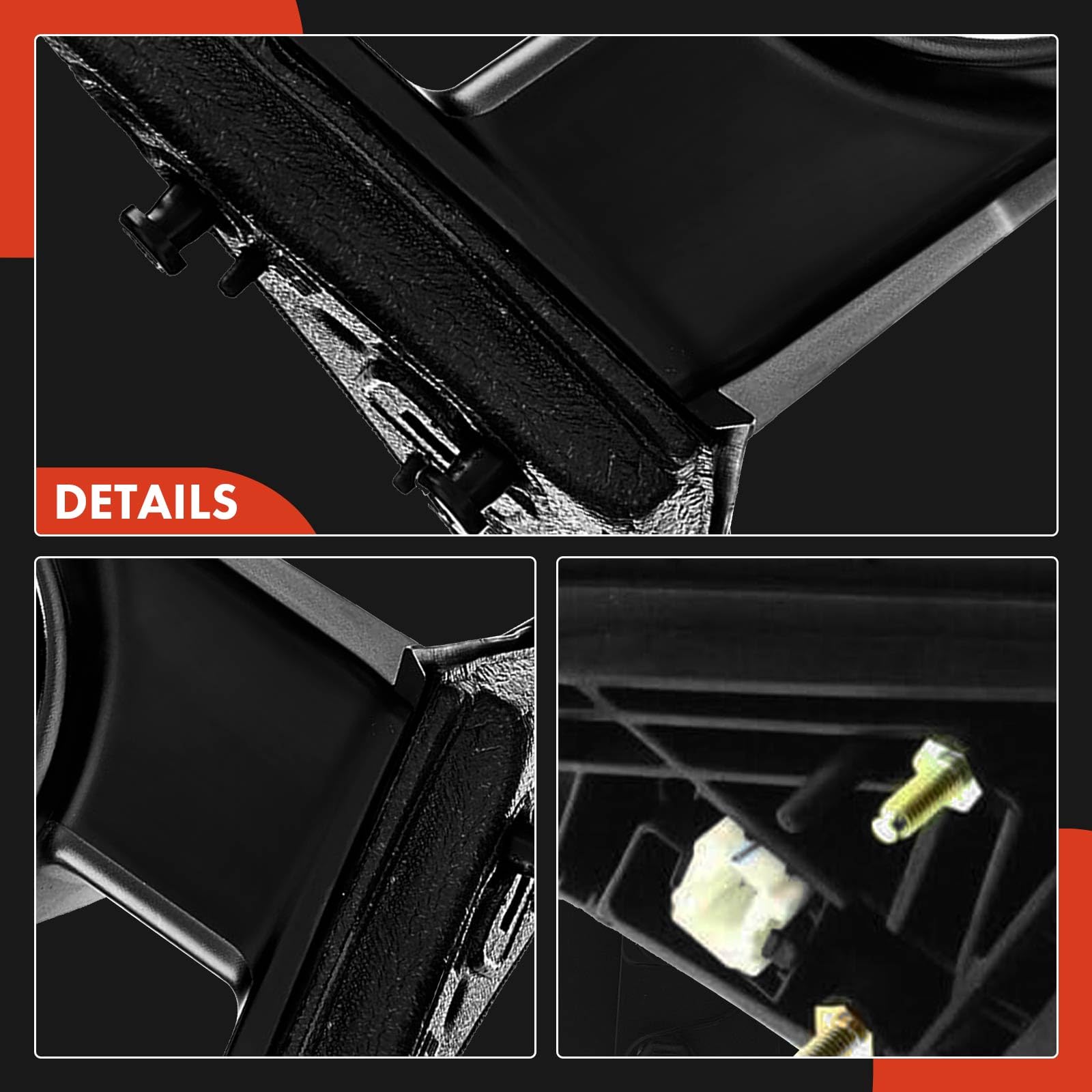 A-Premium Pair Power Door Mirrors For Mazda 6 2009-2013 - Driver & Passenger Side, Non-Heated, Black