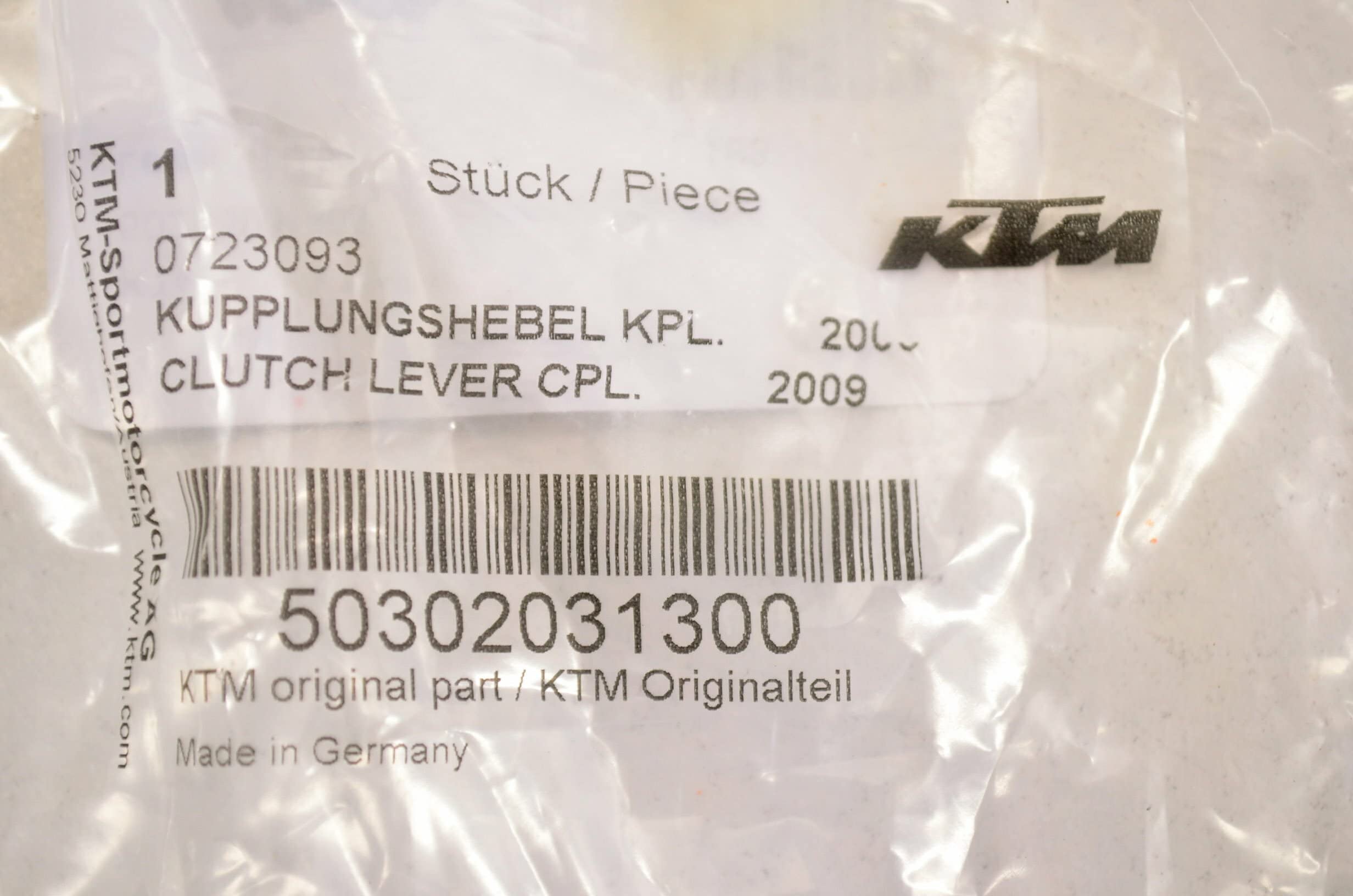 Palanca de embrague KTM Magura 2009-2012 125 150 200 450 SX XC XCW ATV