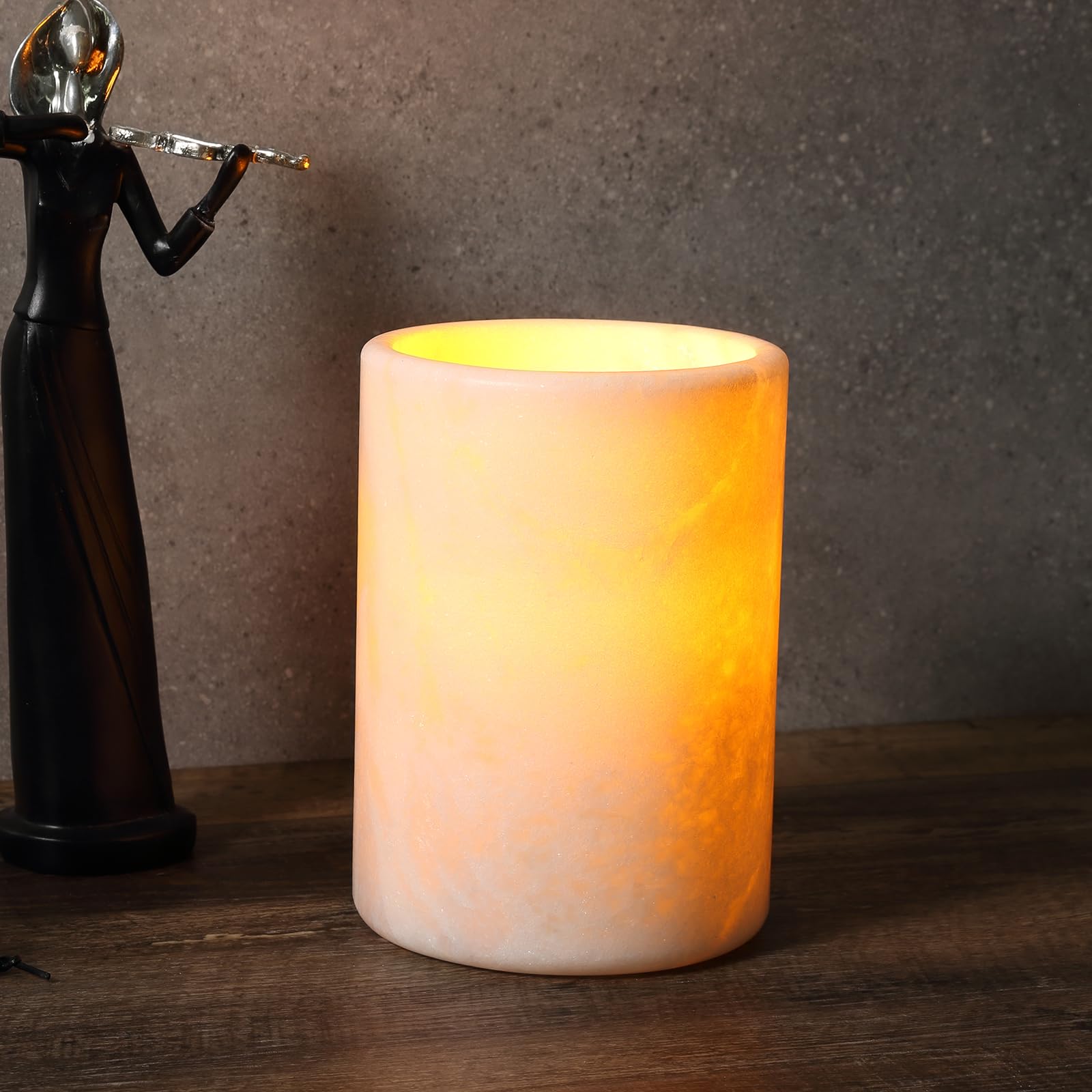 Marble Wine Chiller - Elegant Wine Cooler & Lamp Shade -7