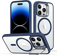 Vista 79 de ESR Funda para iPhone 13 Pro, compatible con MagSafe, protección de grado militar a prueba de golpes, soporte de anillo de cámara integrado, funda