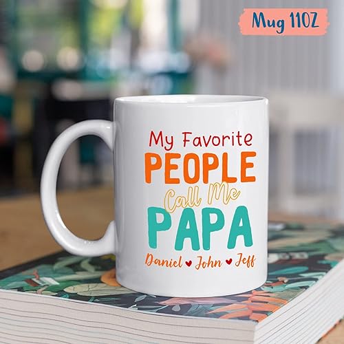 Miniatura 35 de Taza con texto en inglés "Best Papa Ever", tazas personalizadas para papá, tazas con foto personalizadas, regalos de hijo, hija, niños, taza de Taza