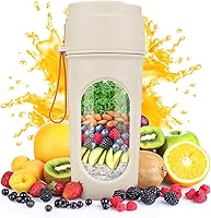 Torlaist 15oz Portable Blender for Smoothies & Shakes - USB Rechargeable BPA-Free 12-Blade Personal Blender, Dishwasher Safe