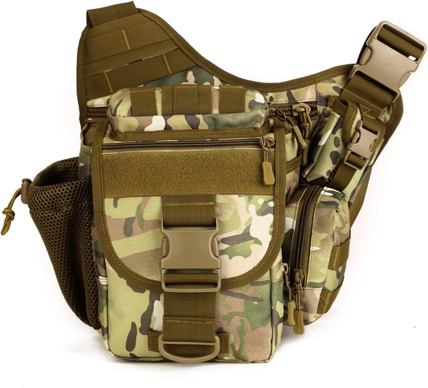 YFNT Multi-function DSLR Camera Backpack Bag Tactical Messenger Bag Crossbody Shoulder Bag Backpack For hiking camping cycling