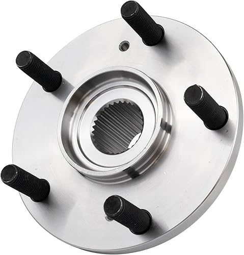 Miniatura 129 de TRQ - Juego de conjunto de rodamiento y cubo de rueda delantera (2 piezas)