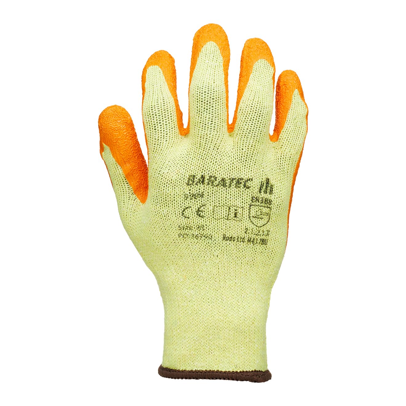 Baratec Pack of 12 Work Gloves, Latex Gloves, Gardening Gloves, Mens Womens, Waterproof Latex Grip, Safety Gloves - Image 3