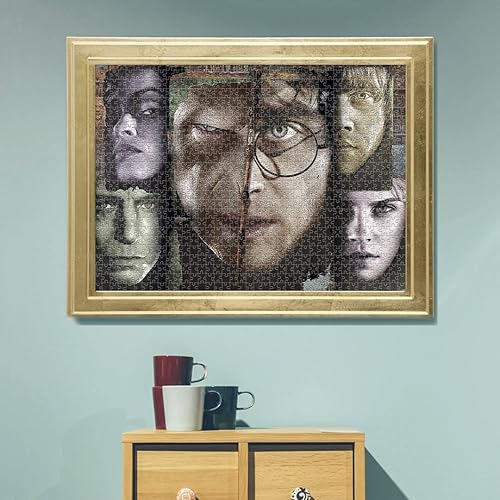 Miniatura 6 de Clementoni 39655 Harry Potter - Rompecabezas para adultos, 1000 piezas, hecho en Italia, multicolor