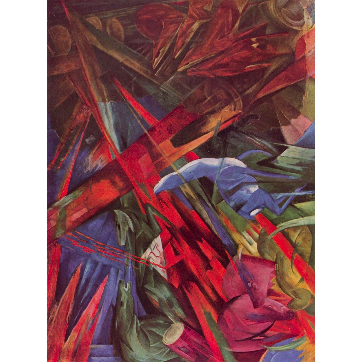 Impression sur toile Franz Marc pour raviver vos murs blancs