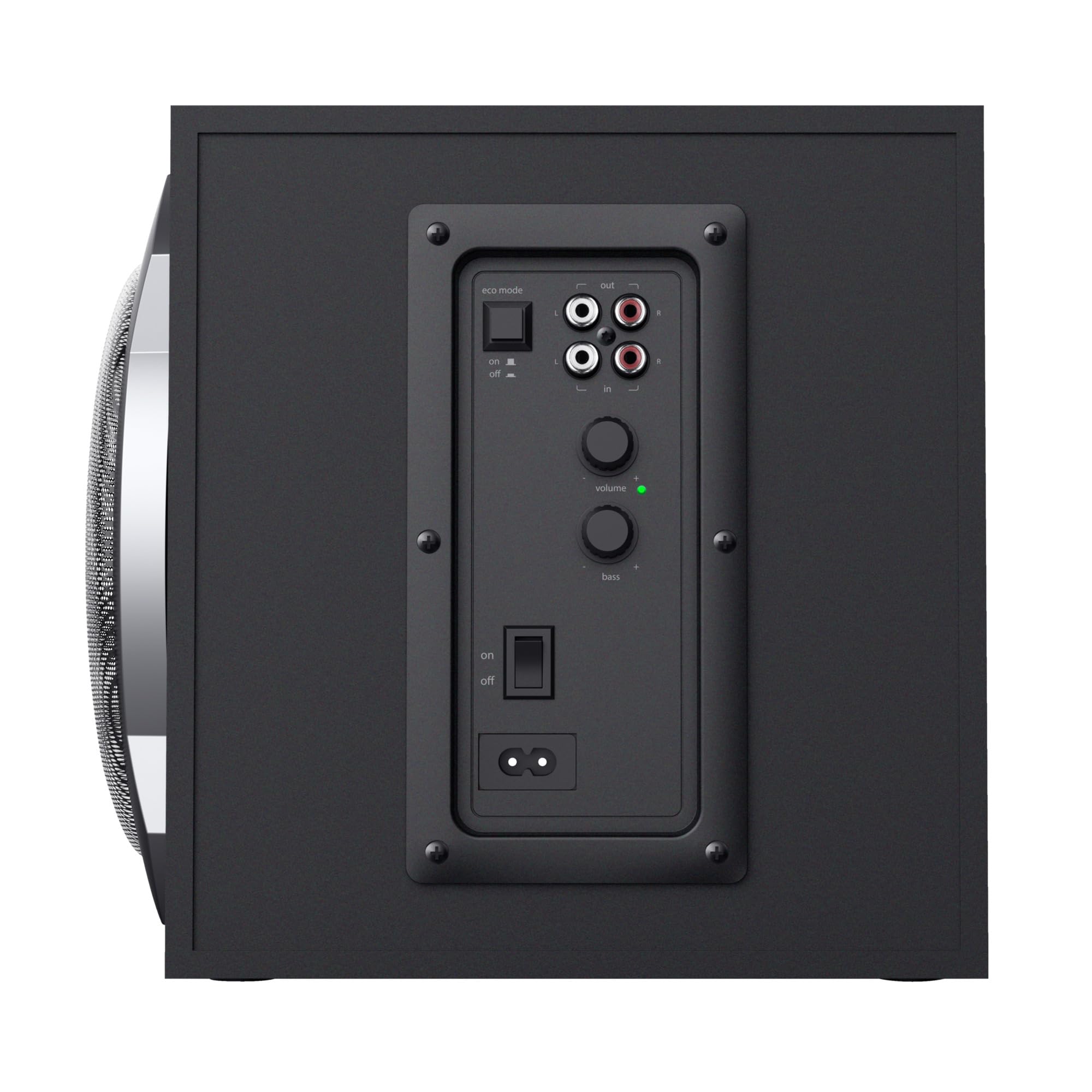 Trust Tytan 2.1 Speaker Set - PC luidspreker met subwoofer, 120 Watt, zwart