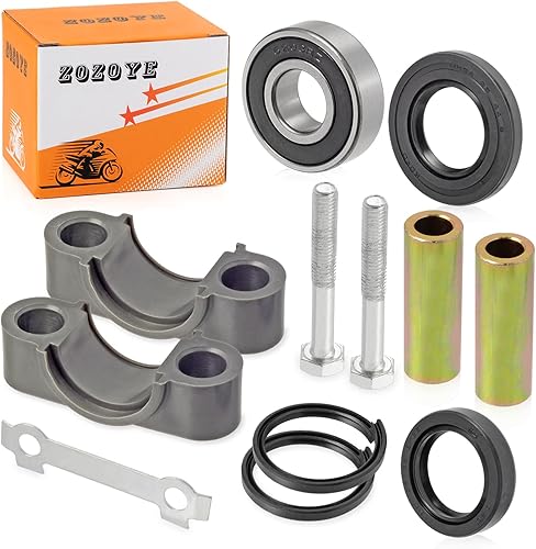 Miniatura 5 de Kit de pernos de junta de cojinete de vástago de dirección para Yamaha Banshee Blaster Raptor Warrior Grizzly YFM 125 200 250 350 400 450 550 600