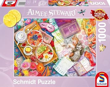 Schmidt | Aimee Stewart Sunday Breakfast 1,000 pieces | Jigsaw Puzzle | Ages 12+, CSG57583