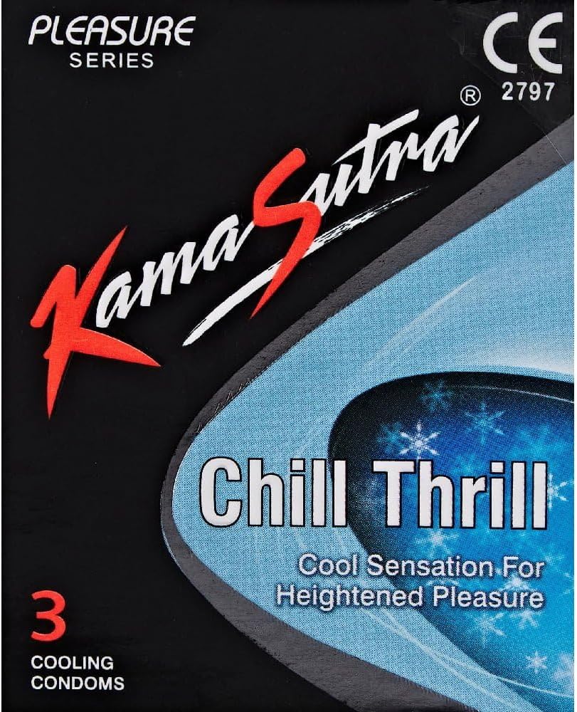 KAMASUTRA CONDOMS CHILL THRILL - 3'S