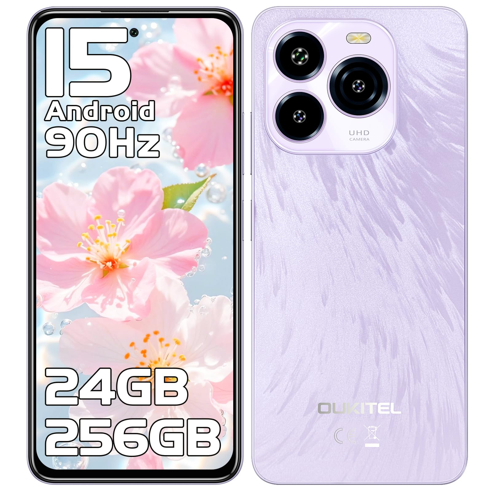 OUKITEL C65 本体 SIMフリー Amazon | OUKITEL C65 本体 スマホ SIMフリー 6.7インチ HD 大画面