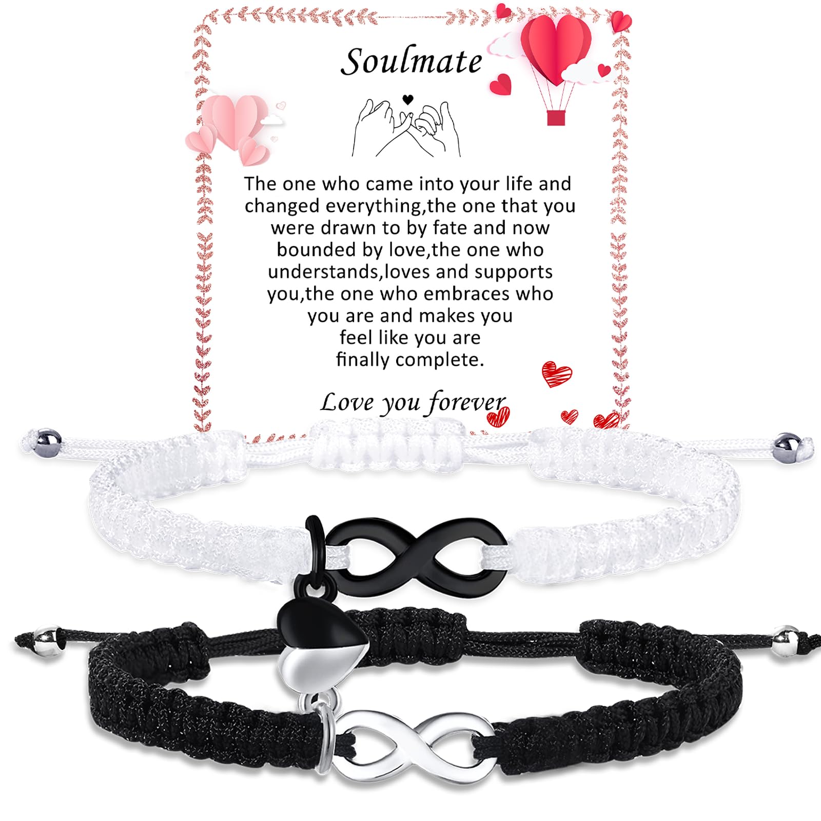 Miss Chipmunk Passende Armbänder für Paare Verstellbare Seil