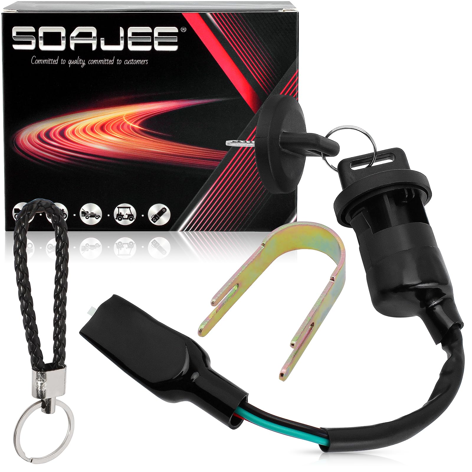 Amazon.com: SOAJEE Ignition Key Switch Compatible with Polaris