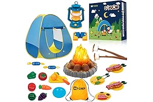MITCIEN Premium Child-friendly Pretend Play Tent with Accessories
