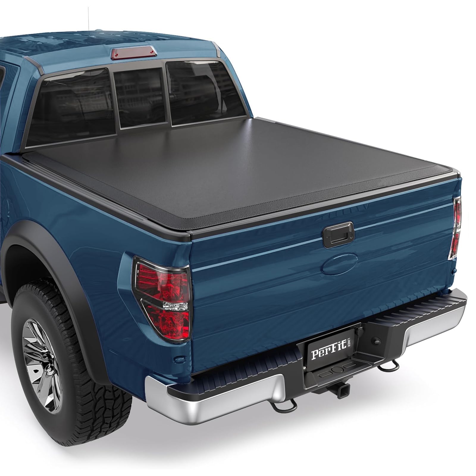 Perfit Liner 6.0 FT (74") Bed Soft Roll Up Tonneau Cover Fits 2019-2023 Ford Ranger Truck Cargo SoftTopper