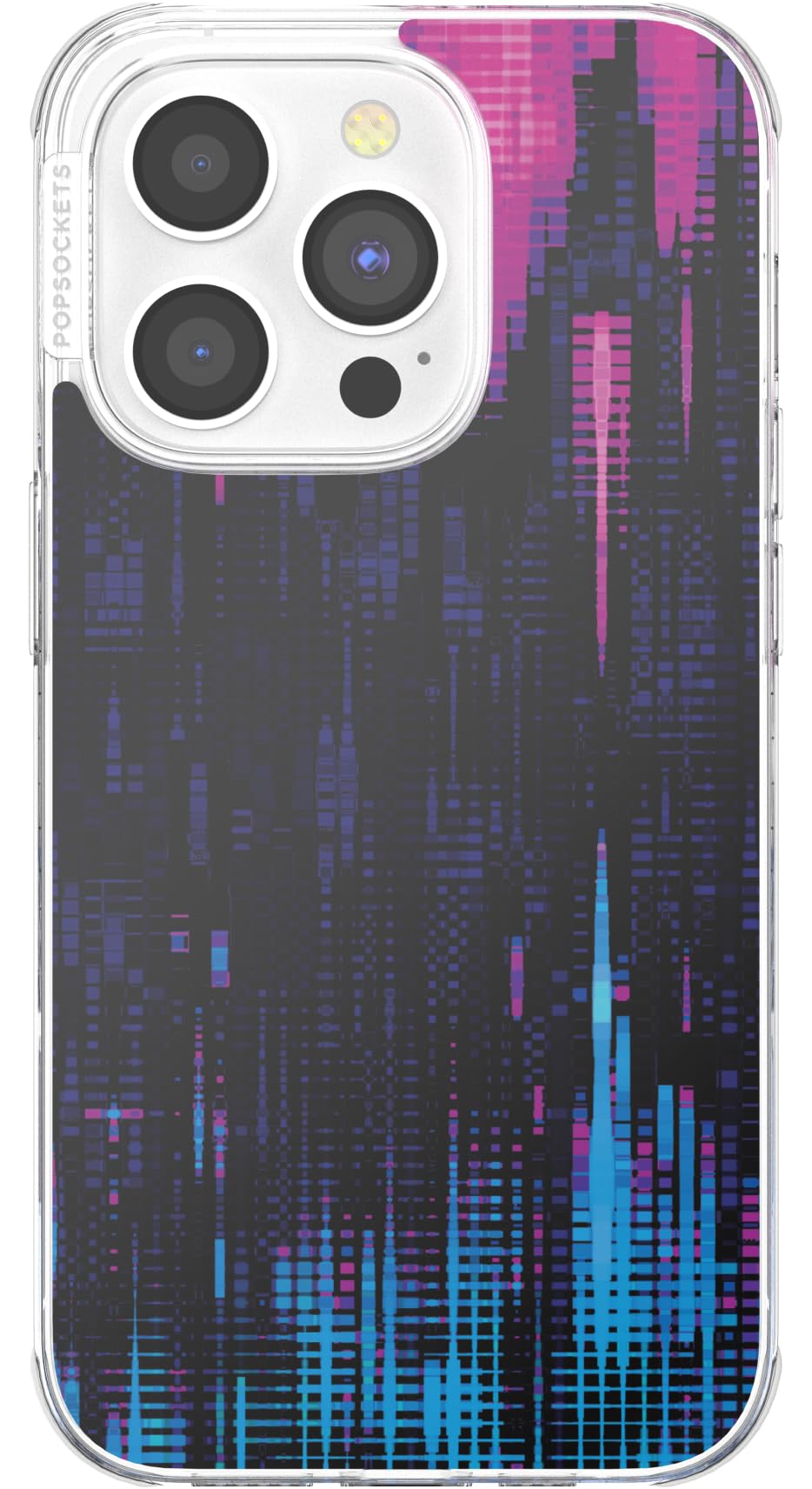 PopSockets iPhone 15 Pro Max Case with Round Phone Grip, MagSafe, Wireless Charging, Spiderman Verse, Model 703214