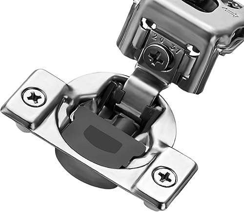 Miniatura 5 de Ravinte - Bisagras suaves para alacena, bisagras ocultas invisibles de níquel satinado acero inoxidable, cierre automático