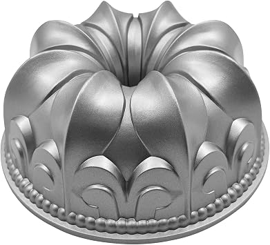 Aluminum Cake Pan, Non-Stick Cake Mold Charlotte Easy to Clean Cake Baking Mold for Birthday Christmas Wedding Events Style 1
