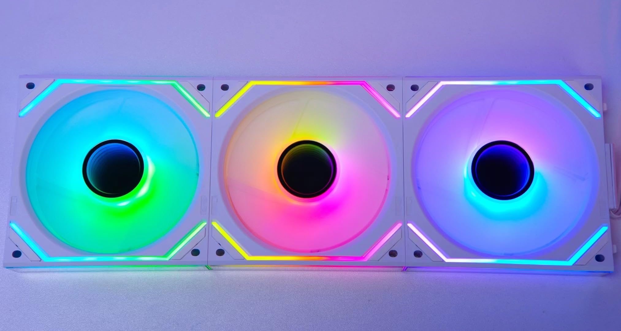 ARGB PC Case Fans ICOLER JM-V2 120mm ARGB PC Fans - Infinity Mirror ...