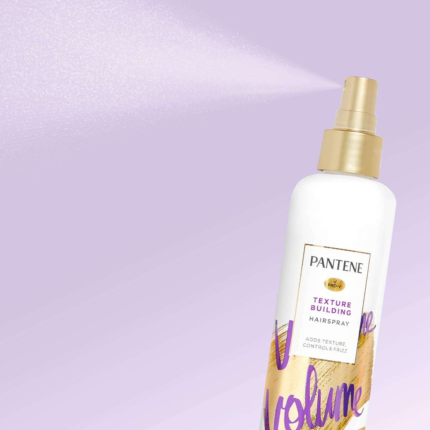 Pantene Hairspray Non-aerosol, Volume Lasting Hold, Pro-V, Body & Softness Texturizing, 8.5 fl oz, Triple Pack